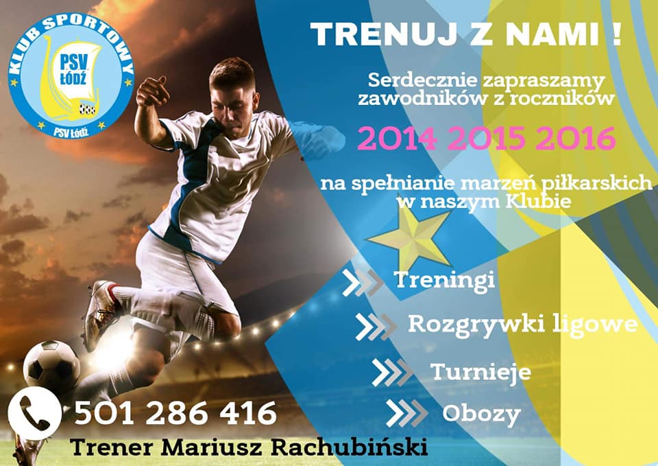 Trenuj z nami – zapraszamy nowych zawodników