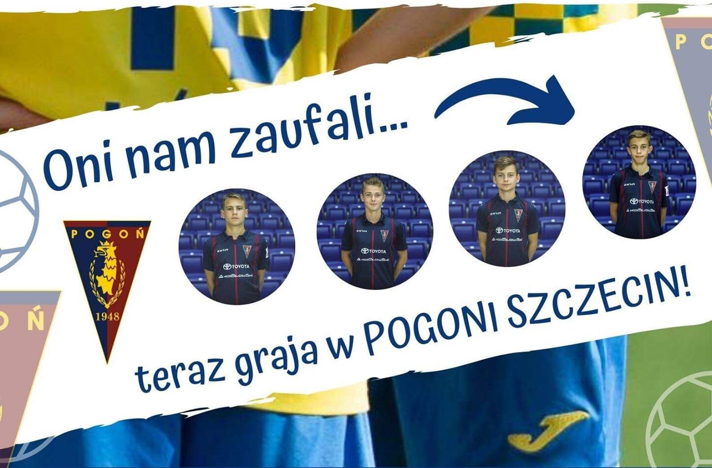 Nasi zawodnicy w Pogoni Szczecin !