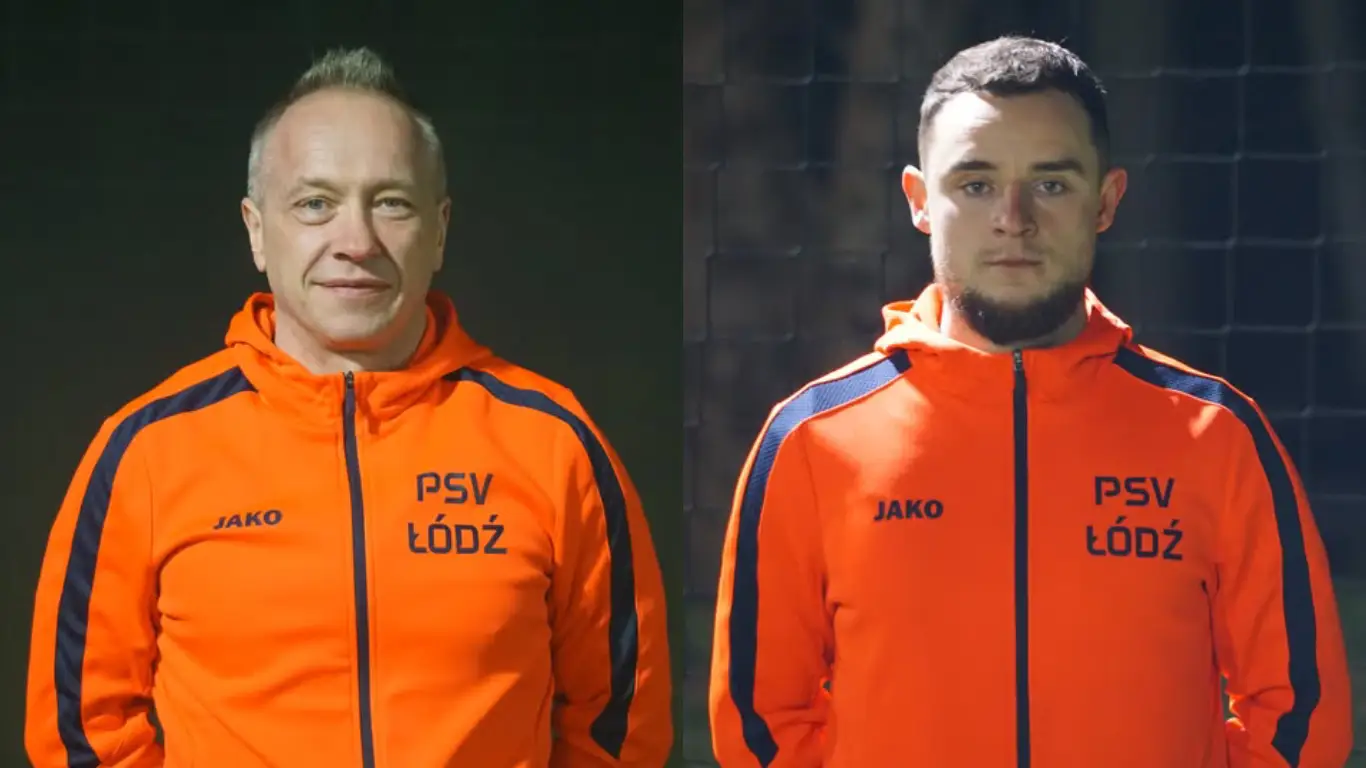 Nowe twarze w PSV Łódź! Marcin Turlakiewicz i Vladyslav Boiko dołączają do sztabu szkoleniowego